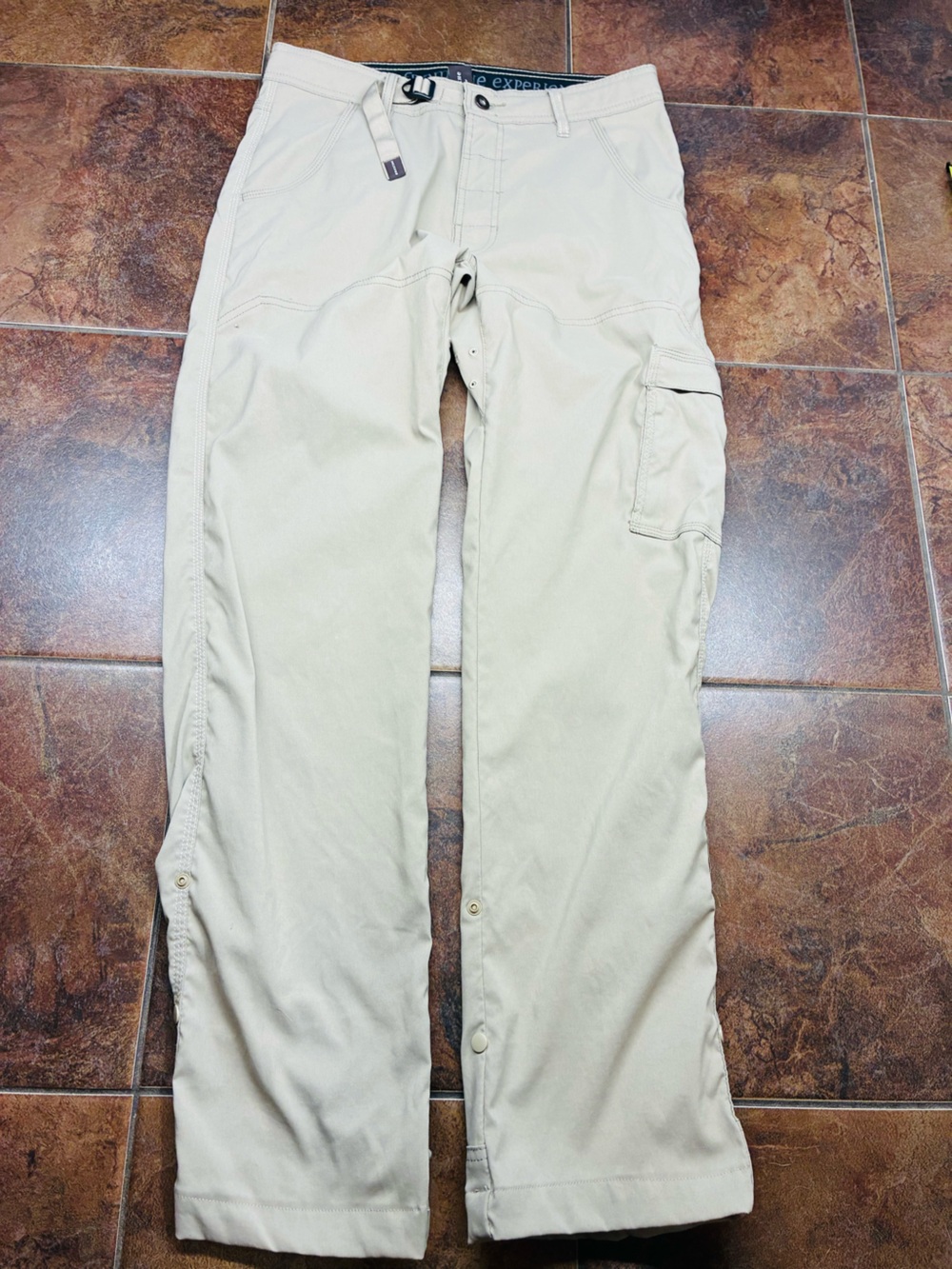 Prana Men's Cargo Pants in Beige